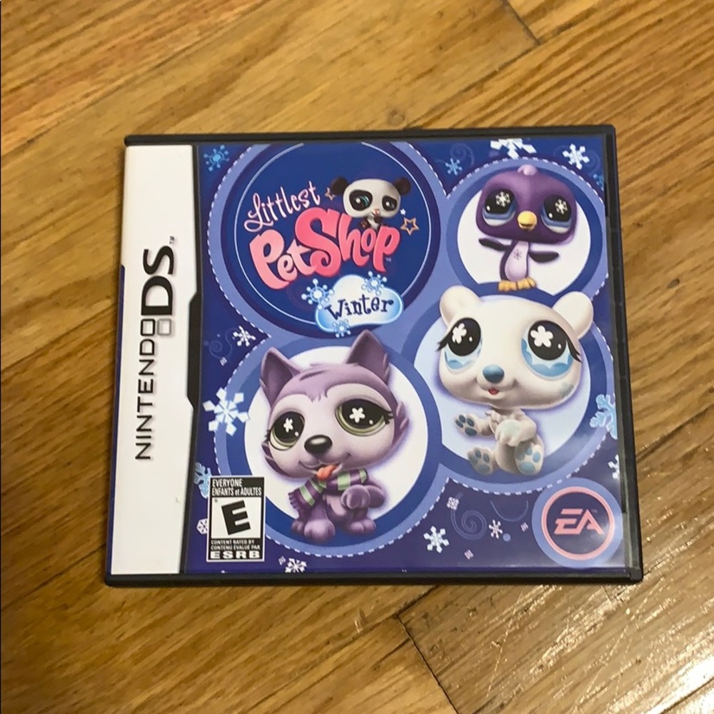 Littlest pet shop Nintendo DS card